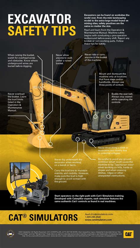 mini excavator safety tips|excavation dangers.